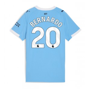 Lacne Ženy Futbalové dres Manchester City Bernardo Silva #20 2025-26 Krátky Rukáv - Domáci